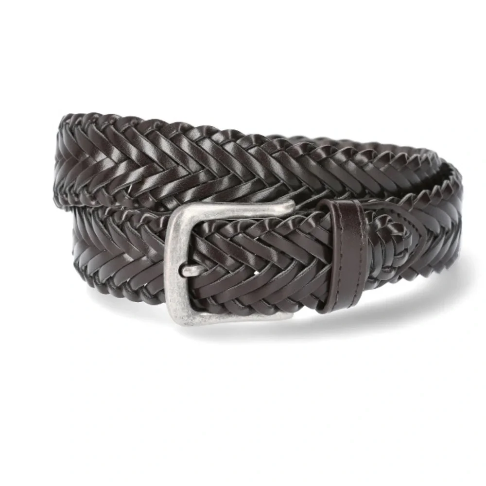 💜Wonder Nation Boys' Braided Belt Size:Small Waist 29in
